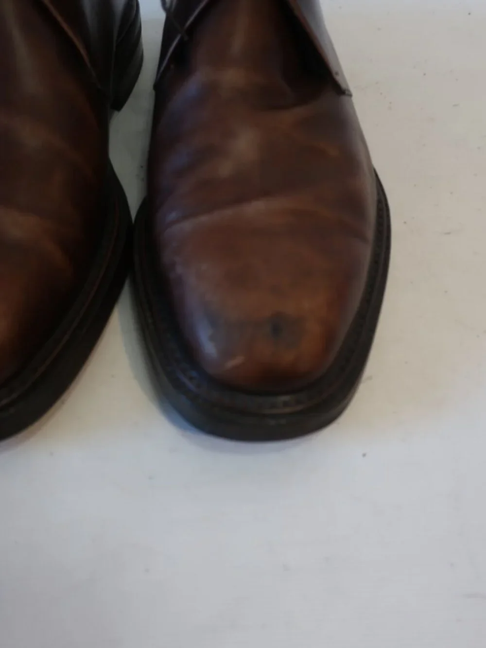 Mens Ferragamo Brown Leather Chukka Boots 9 EE